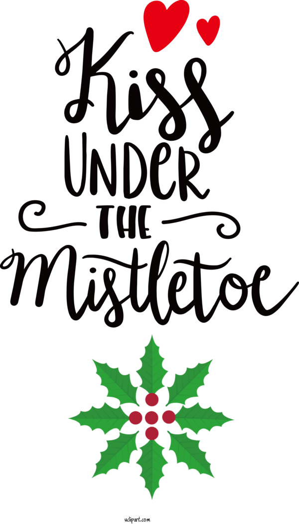 Free Holidays Christmas Day Drawing Mistletoe For Christmas Clipart Transparent Background
