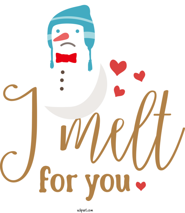 Free Weather Logo Character Happiness For Snow Clipart Transparent Background