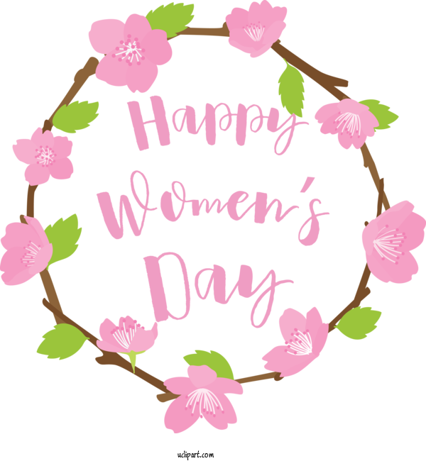 Free Holidays Floral Design  International Women's Day For International Women's Day Clipart Transparent Background