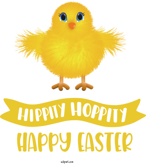 Free Holidays Birds Yellow Smiley For Easter Clipart Transparent Background