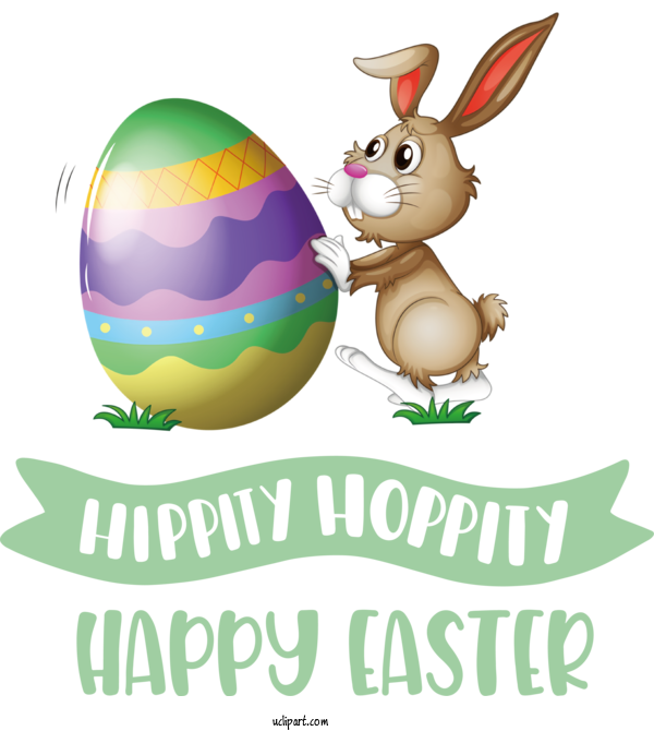 Free Holidays Hare Easter Bunny Rabbit For Easter Clipart Transparent Background