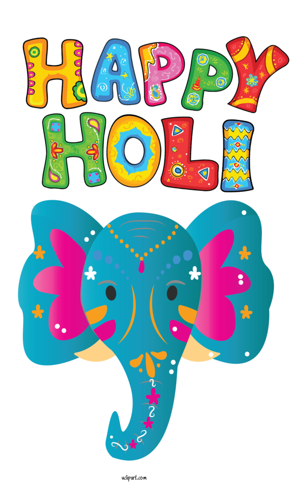 Free Holidays Animal Figurine Meter Design For Holi Clipart Transparent Background