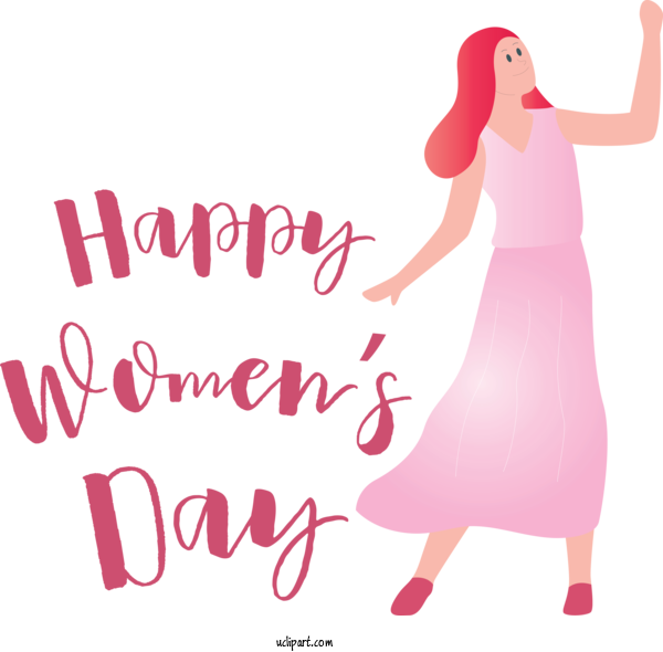 Free Holidays Clothing Logo Joint For International Women's Day Clipart Transparent Background