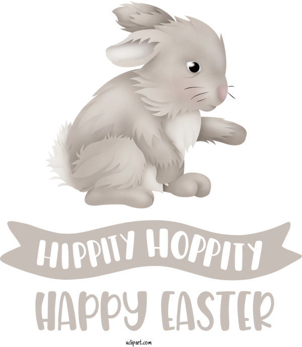 Free Holidays Cat Easter Bunny Whiskers For Easter Clipart Transparent Background