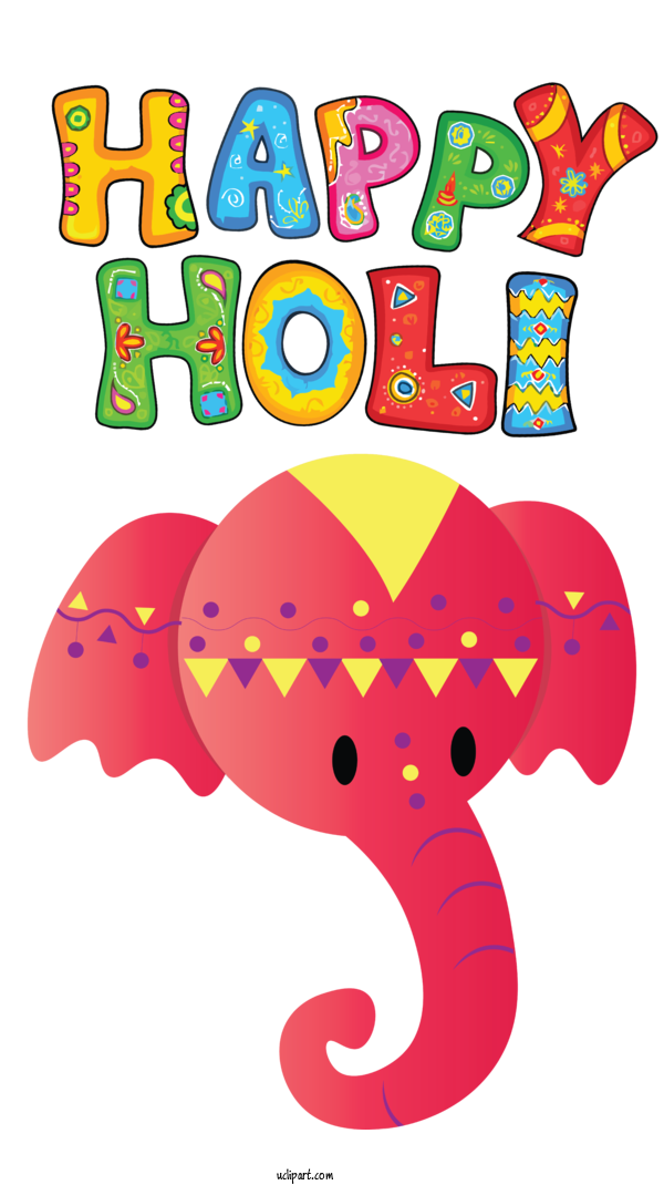 Free Holidays Cartoon Animal Figurine Meter For Holi Clipart Transparent Background