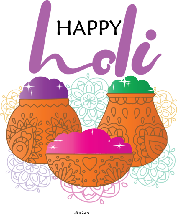 Free Holidays Caricature Cuisine Gratis For Holi Clipart Transparent Background