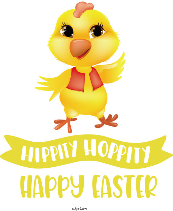 Free Holidays Cartoon Drawing Logo For Easter Clipart Transparent Background