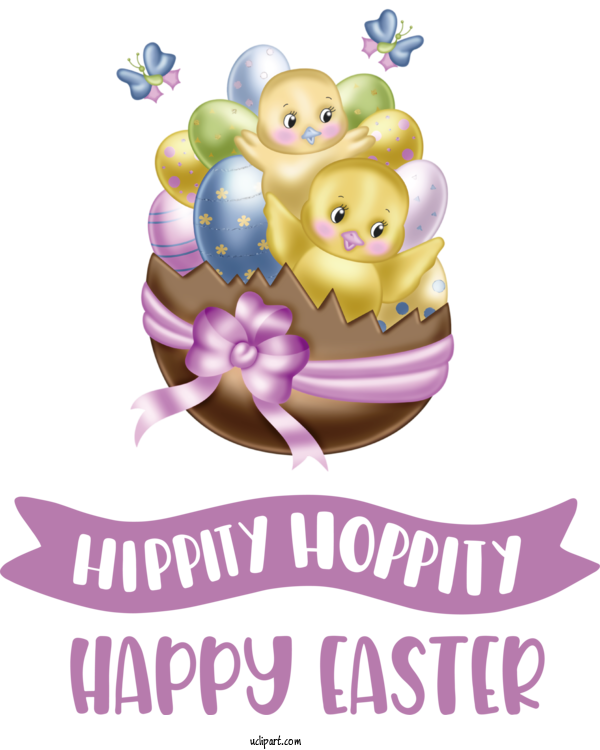 Free Holidays Easter Bunny Easter Egg Eastertide For Easter Clipart Transparent Background