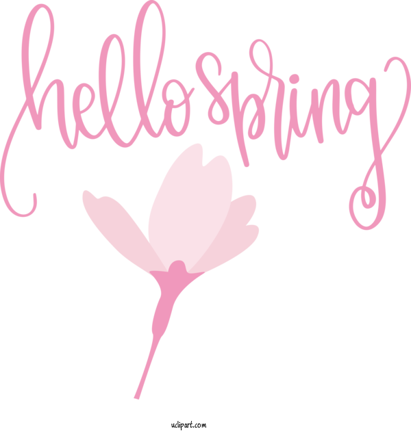 Free Nature Flower Logo Petal For Spring Clipart Transparent Background