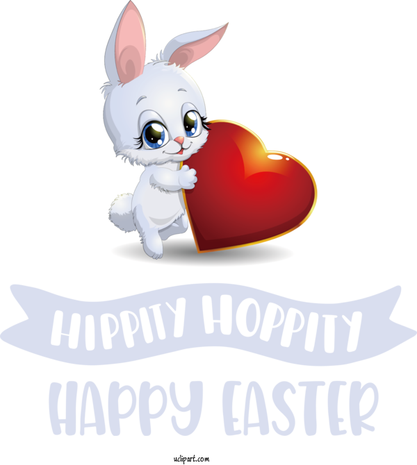 Free Holidays Hare Drawing GIF For Easter Clipart Transparent Background