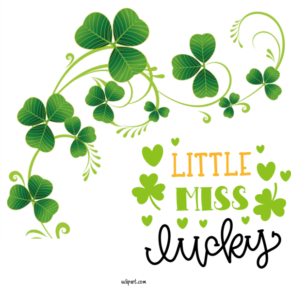 Free Holidays Four Leaf Clover Saint Patrick's Day Royalty Free For Saint Patricks Day Clipart Transparent Background
