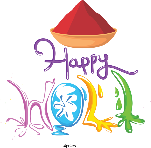 Free Holidays The Savannah College Of Art And Design Holi Logo For Holi Clipart Transparent Background
