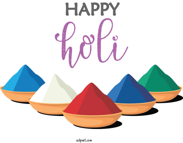 Free Holidays Meter Triangle Design For Holi Clipart Transparent Background