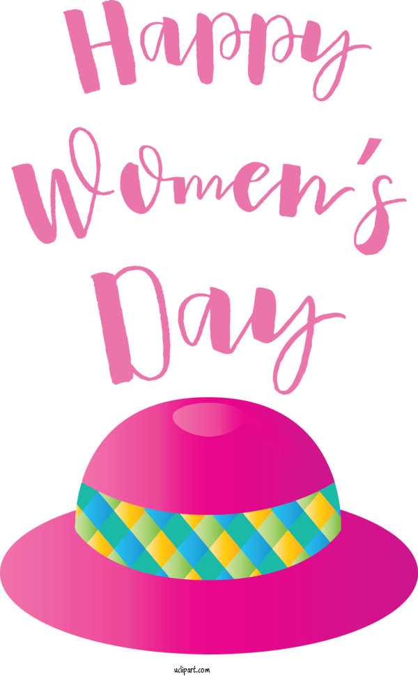 Free Holidays Party Hat Line Hat For International Women's Day Clipart Transparent Background