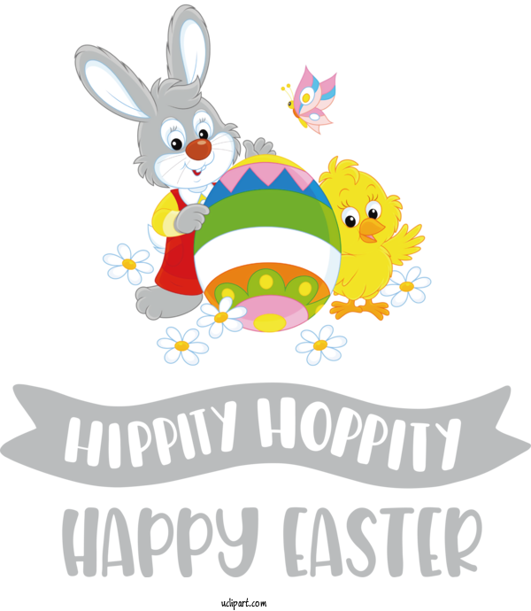 Free Holidays Easter Bunny Easter Egg Resurrection Of Jesus For Easter Clipart Transparent Background