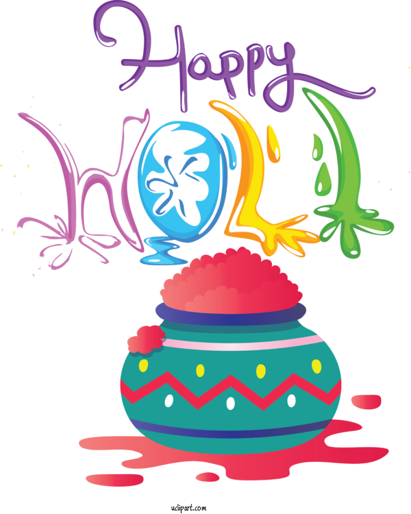 Free Holidays The Savannah College Of Art And Design Drawing Design For Holi Clipart Transparent Background