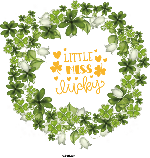 Free Holidays Leaf Leaf Vegetable Plant Stem For Saint Patricks Day Clipart Transparent Background