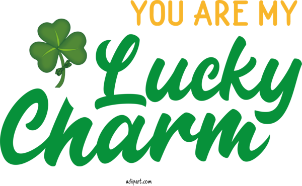 Free St. Patrick's Day Leaf Plant Stem Logo For St Patricks Day Quotes Clipart Transparent Background