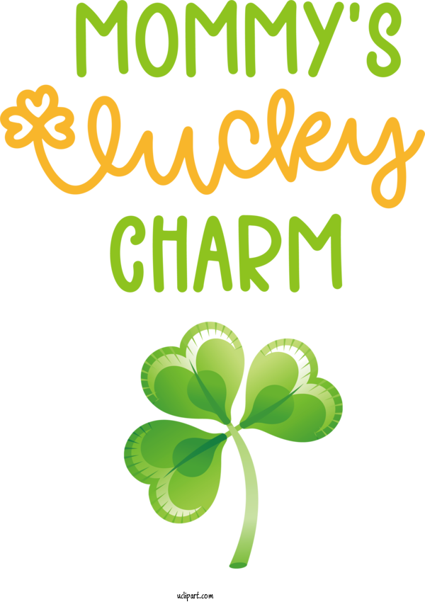 Free Holidays Leaf Shamrock Logo For Saint Patricks Day Clipart Transparent Background