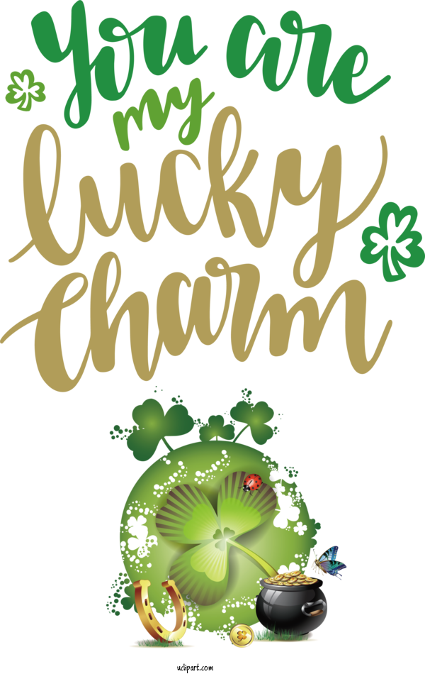 Free St. Patrick's Day Floral Design Leaf Green For St Patricks Day Quotes Clipart Transparent Background