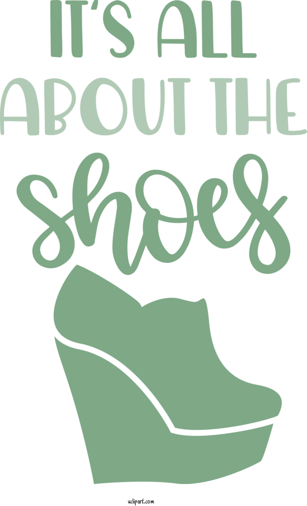 Free Clothing Shoe Green Logo For Shoes Clipart Transparent Background