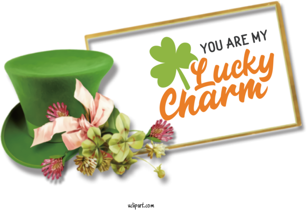 Free St. Patrick's Day Picture Frame Design Floral Design For St Patricks Day Quotes Clipart Transparent Background