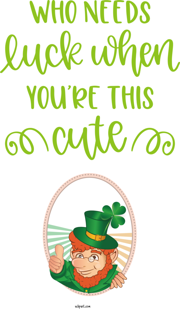 Free Holidays Happiness Smile Meter For Saint Patricks Day Clipart Transparent Background