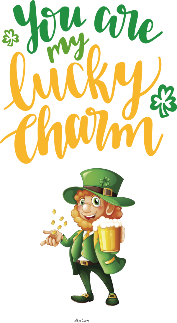 Free St. Patrick's Day Cartoon Character Meter For St Patricks Day Quotes Clipart Transparent Background