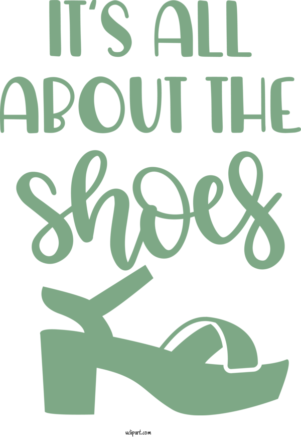 Free Clothing Logo Shoe Green For Shoes Clipart Transparent Background