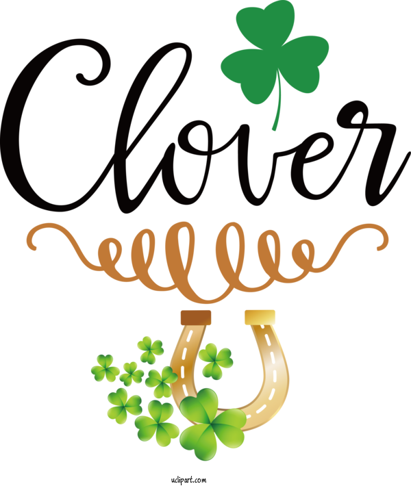 Free St. Patrick's Day Flower Meter Plant Stem For St Patricks Day Quotes Clipart Transparent Background