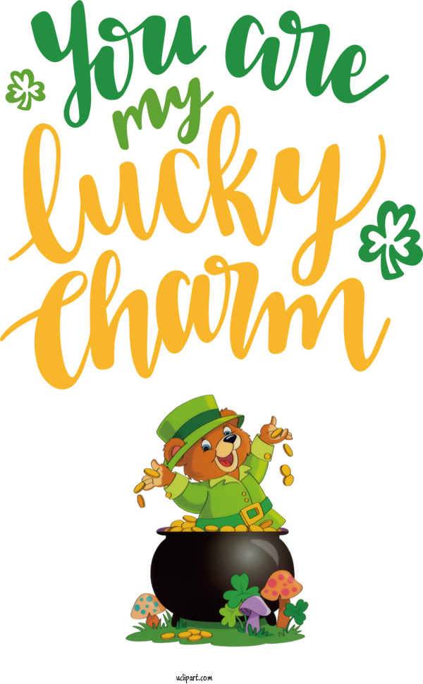 Free St. Patrick's Day Leaf Cartoon Meter For St Patricks Day Quotes Clipart Transparent Background