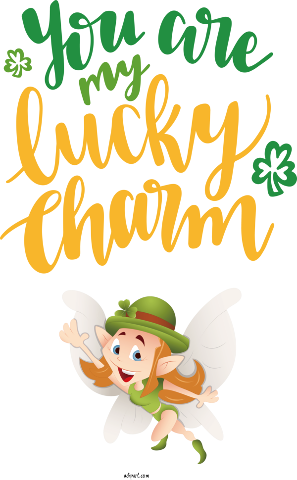 Free St. Patrick's Day Cartoon Leaf Character For St Patricks Day Quotes Clipart Transparent Background