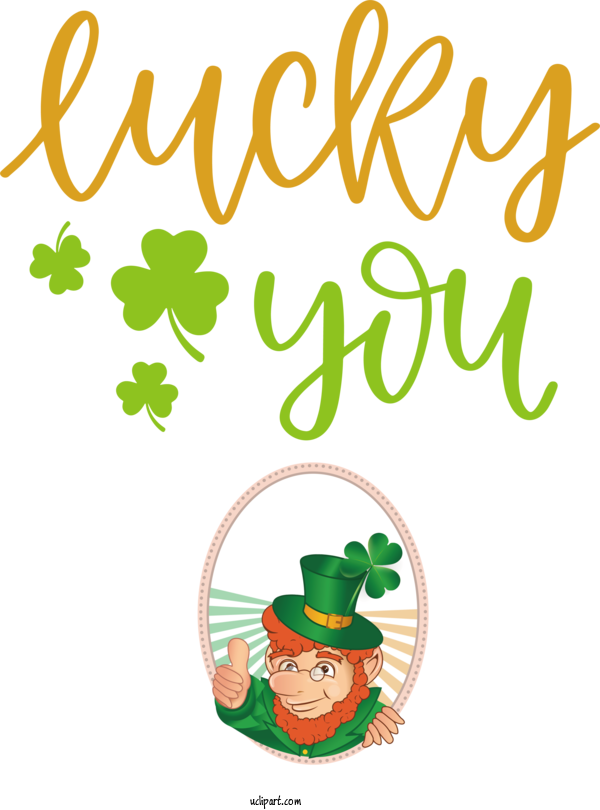 Free Holidays Leaf Logo Drawing For Saint Patricks Day Clipart Transparent Background