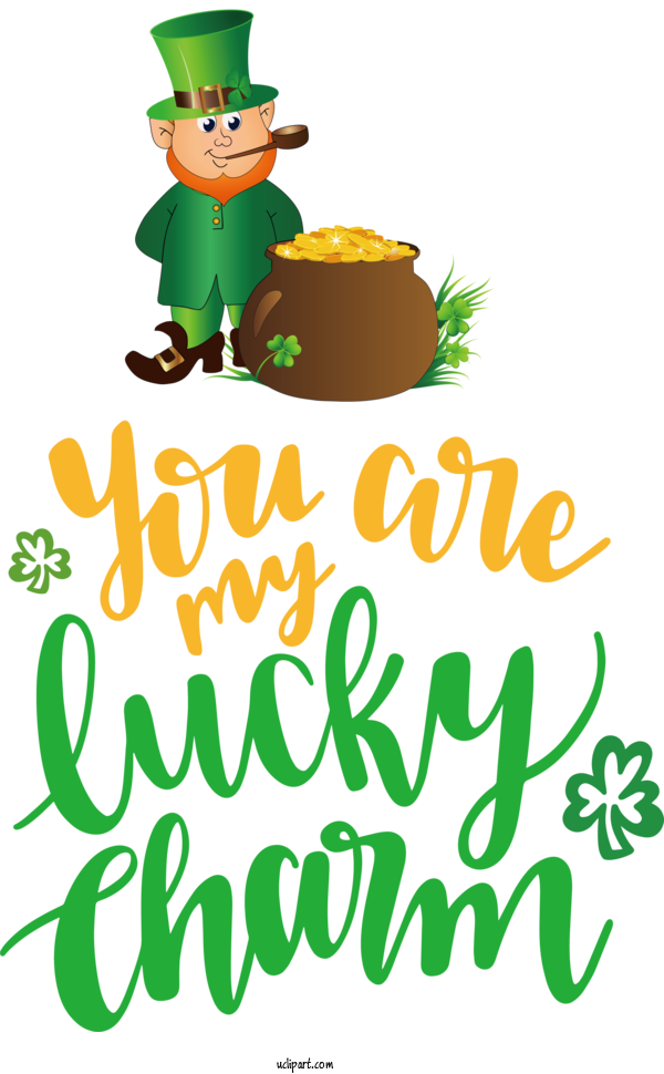 Free St. Patrick's Day Logo Leaf Meter For St Patricks Day Quotes Clipart Transparent Background