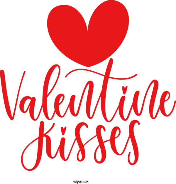 Free Holidays Logo Calligraphy Valentine's Day For Valentines Day Clipart Transparent Background