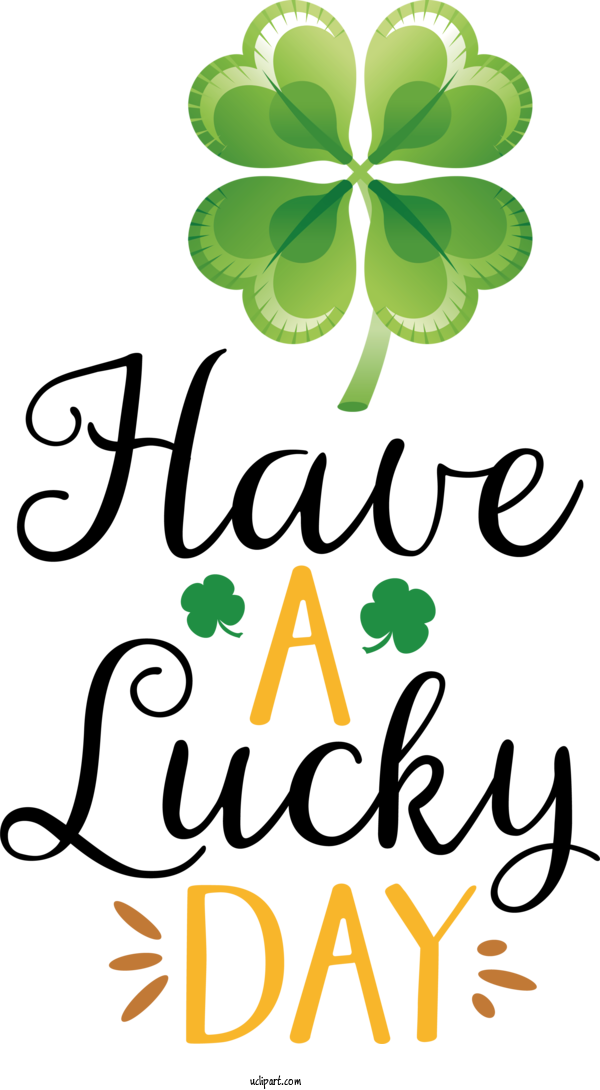 Free Holidays Logo Meter Flower For Saint Patricks Day Clipart Transparent Background