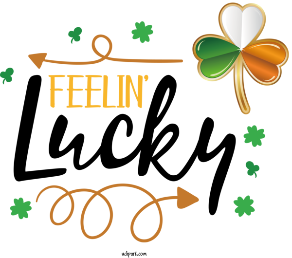 Free Holidays Logo Leaf Flower For Saint Patricks Day Clipart Transparent Background
