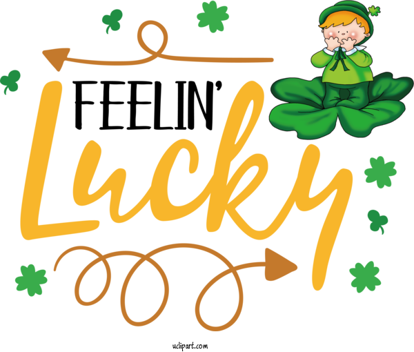 Free Holidays Lucky Love Statue Michael Seyer For Saint Patricks Day Clipart Transparent Background