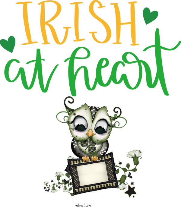 Free Holidays Cartoon Logo Green For Saint Patricks Day Clipart Transparent Background