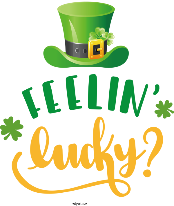 Free Holidays Logo Commodity Green For Saint Patricks Day Clipart Transparent Background