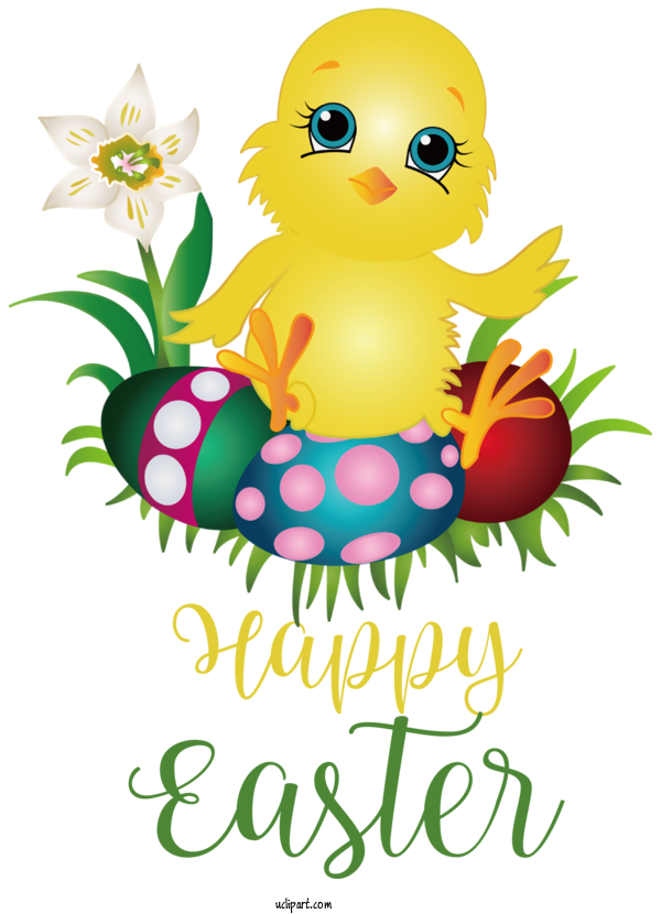 Free Holidays Chicken Easter Bunny Fried Chicken For Easter Clipart Transparent Background