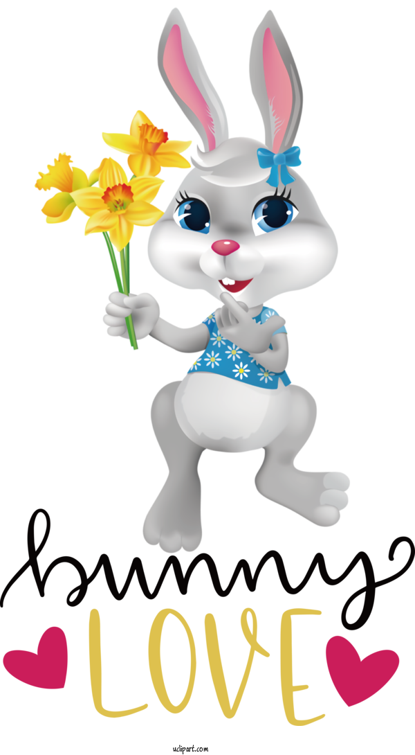 Free Holidays Easter Bunny Transparency Icon For Easter Clipart Transparent Background