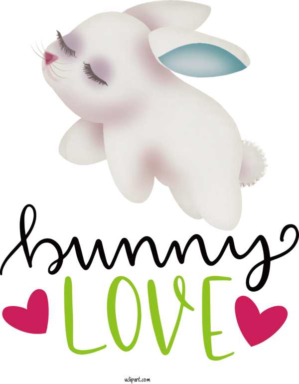 Free Holidays Horse Snout Rabbit For Easter Clipart Transparent Background