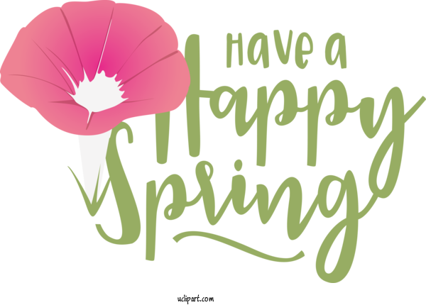 Free Nature Floral Design Cut Flowers Logo For Spring Clipart Transparent Background