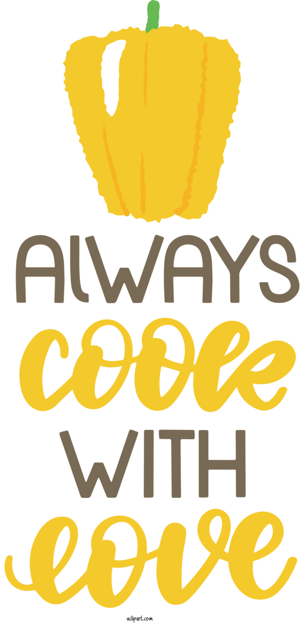 Free Food Flower Logo Yellow For Food Quotes Clipart Transparent Background