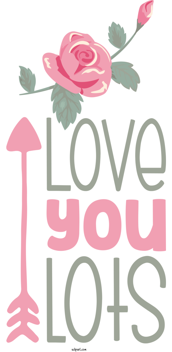 Free Holidays Flower Lily Rose For Valentines Day Clipart Transparent Background