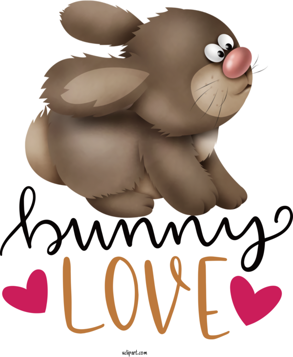 Free Holidays Cartoon Bears Brown Bear For Easter Clipart Transparent Background