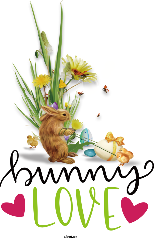 Free Holidays Easter Bunny Hare Bugs Bunny For Easter Clipart Transparent Background