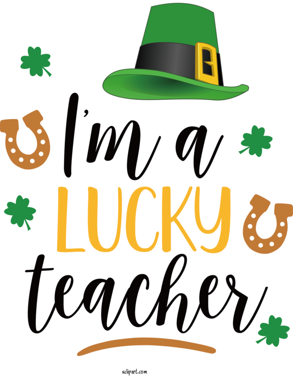 Free Holidays Hat Logo Yellow For Saint Patricks Day Clipart Transparent Background