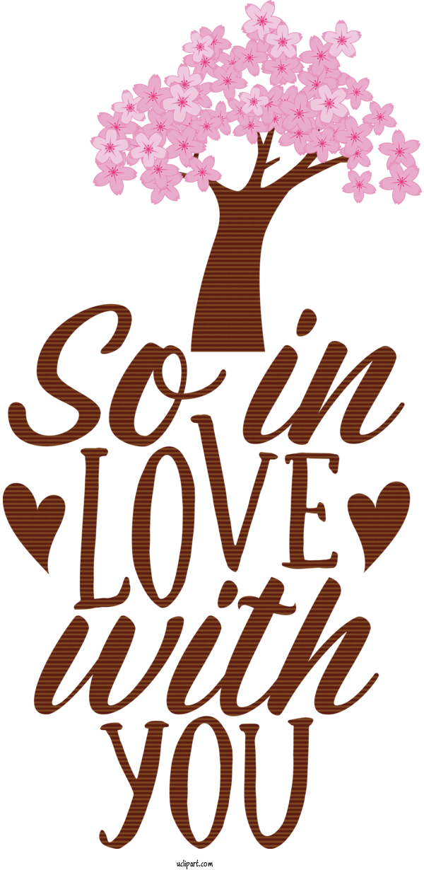 Free Holidays Font Calligraphy Logo For Valentines Day Clipart Transparent Background
